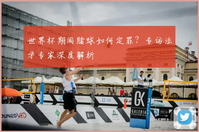 世界杯期间赌球如何定罪?专访法学专家深度解析