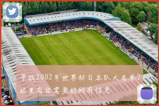 寻找2002年世界杯日本队大名单？这里有你需要的所有信息